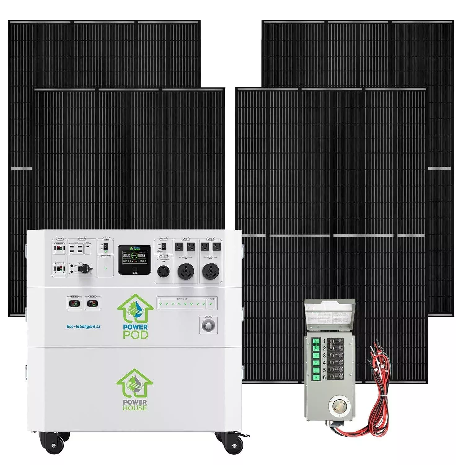 Nature’s Generator Powerhouse Hybrid Platinum PE System (SC)