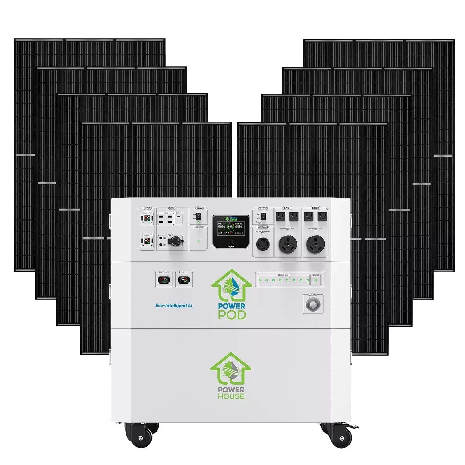 Nature’s Generator Powerhouse Hybrid Platinum Plus System (SC)