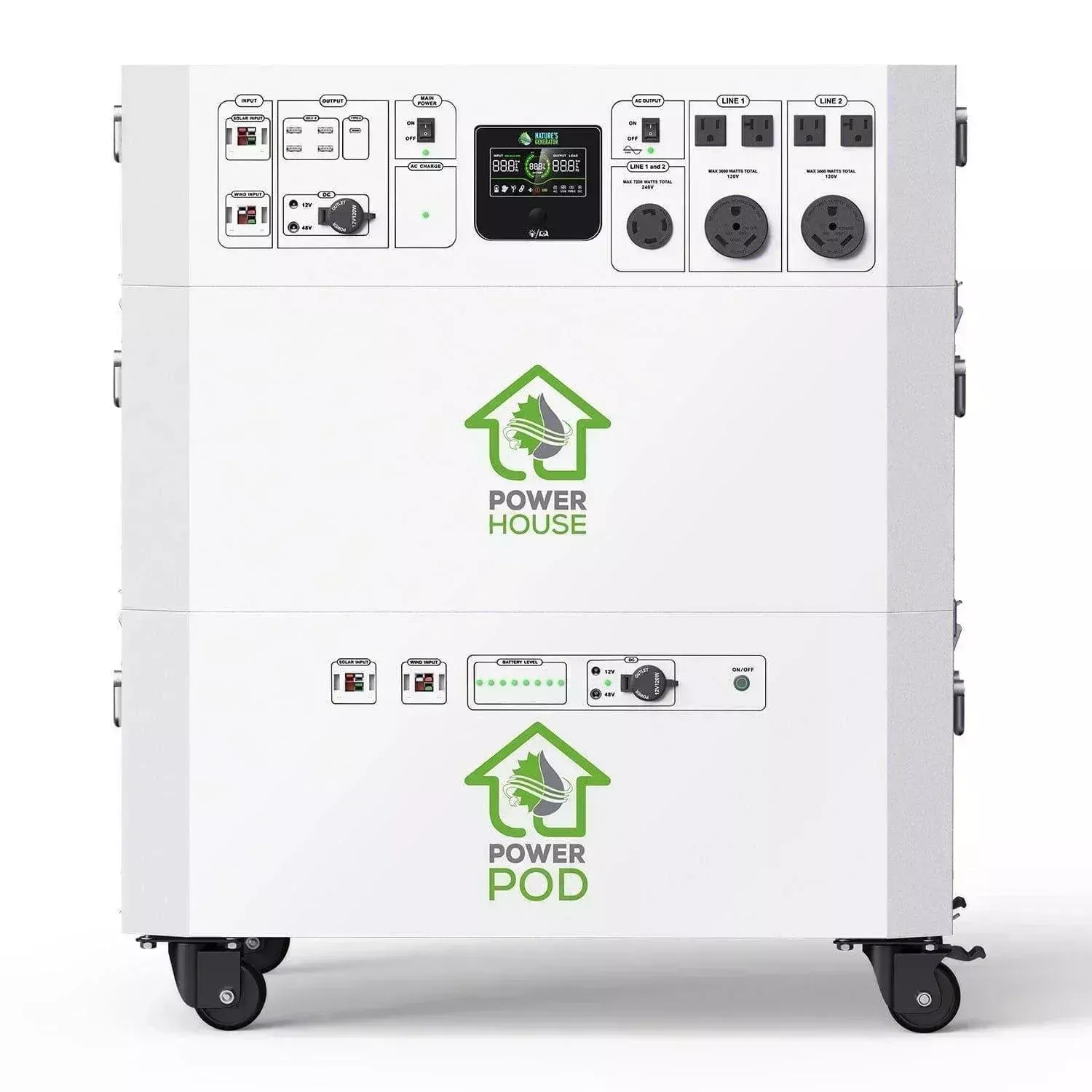 Nature’s Generator Powerhouse + Power Pod