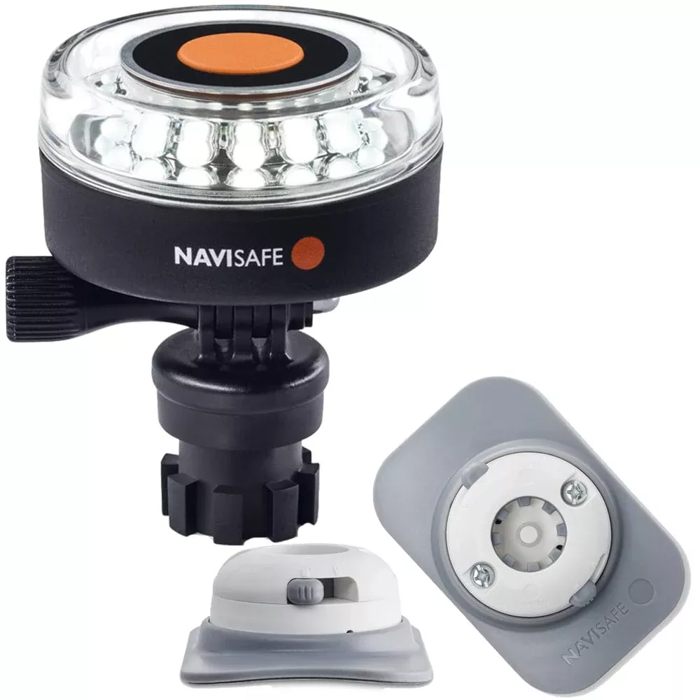 Navisafe Navilight 360° 2NM White w/Navimount Base & RIB Mount – White