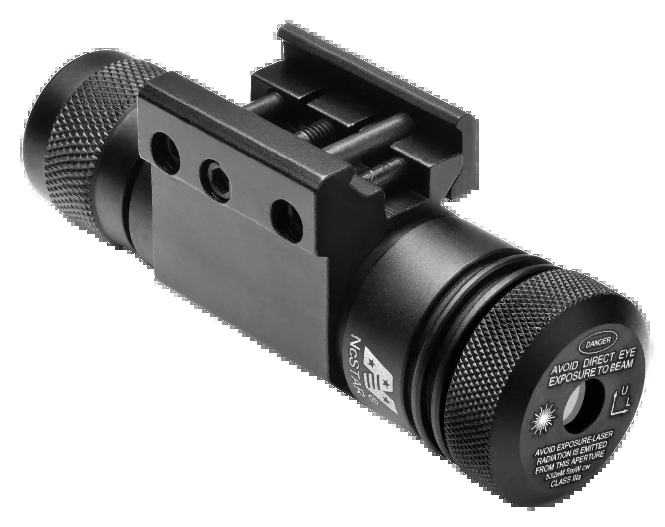 NCStar Green Laser Sight with Weaver/Picatinny Mount, Remote Pressure Switch, APRLSG