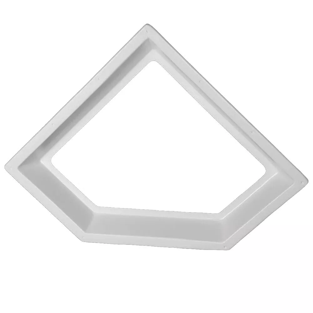 Neo Angle Inner Garnish, 20x8 – Clear