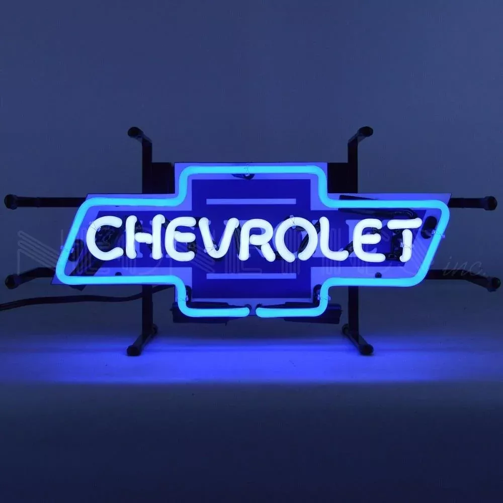 Neonetics Chevrolet Bowtie Junior Neon Sign (CCC)