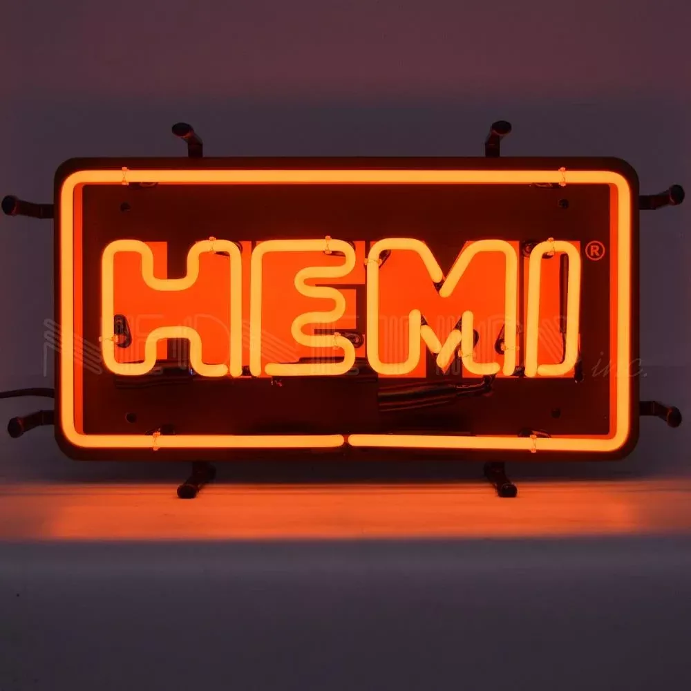 Neonetics HEMI Logo Junior Neon Sign (CCC)
