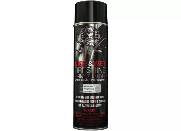 Nice And Wet Tire Shine Trim Coating (Aerosol 14.5oz)