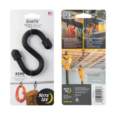 Nite Ize GTS-01-R6 Gear Tie Bendable S-Hook