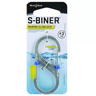 Nite Ize S-Biner Marine SlideLock #3