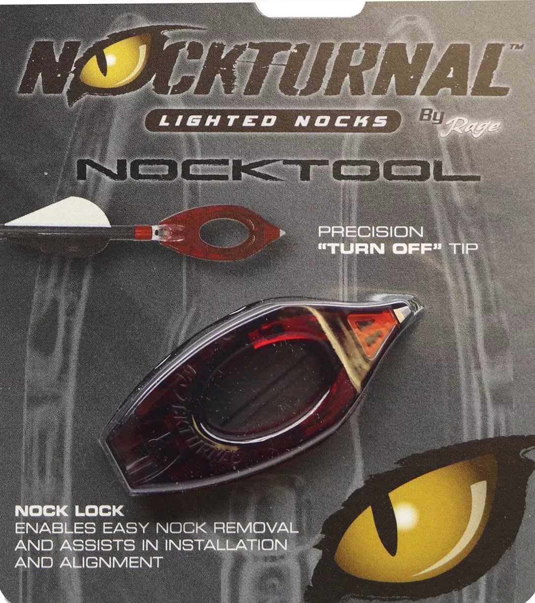 NOCKTURNAL NOCK TOOL INSTALL, REMOVE, TURNOFF TOOL