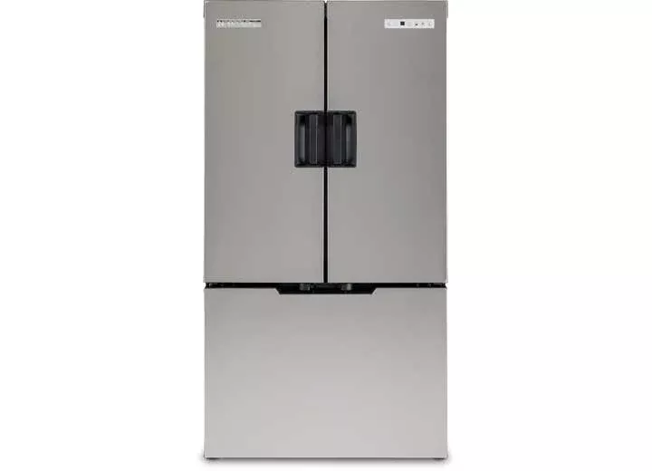 Norcold 19 Cubic Ft Dc Compressor Refrigerator with Ice Maker, Stainless Steel• N20DCIMSS