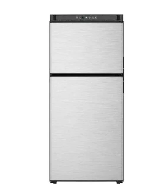 Norcold Polar Series 8 cu.ft. DC Compressor RV Refrigerator with RH Stainless Steel Doors• N8DCSSR