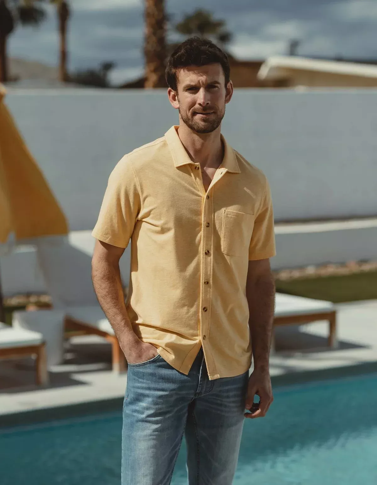 Normal Brand Active Puremeso Weekend Button Down