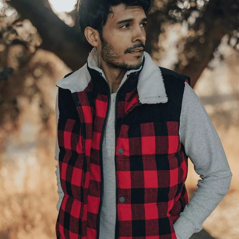 Normal Brand Buffalo Sherpa Vest - CLOSEOUT - ONLY 1 LEFT!