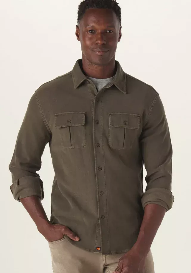 Normal Brand Comfort Terry Shirt Jacket – S1KTTRSJ
