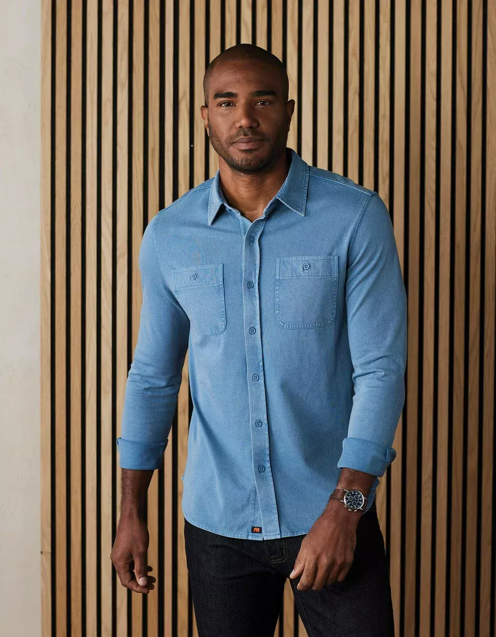 Normal Brand Lennox Jersey Button Up - Premium Cotton Shirt