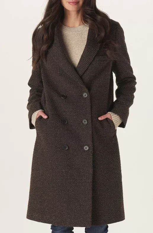 The Normal Brand Pop Coat – Classic Wool Overcoat – F2OPOPCT