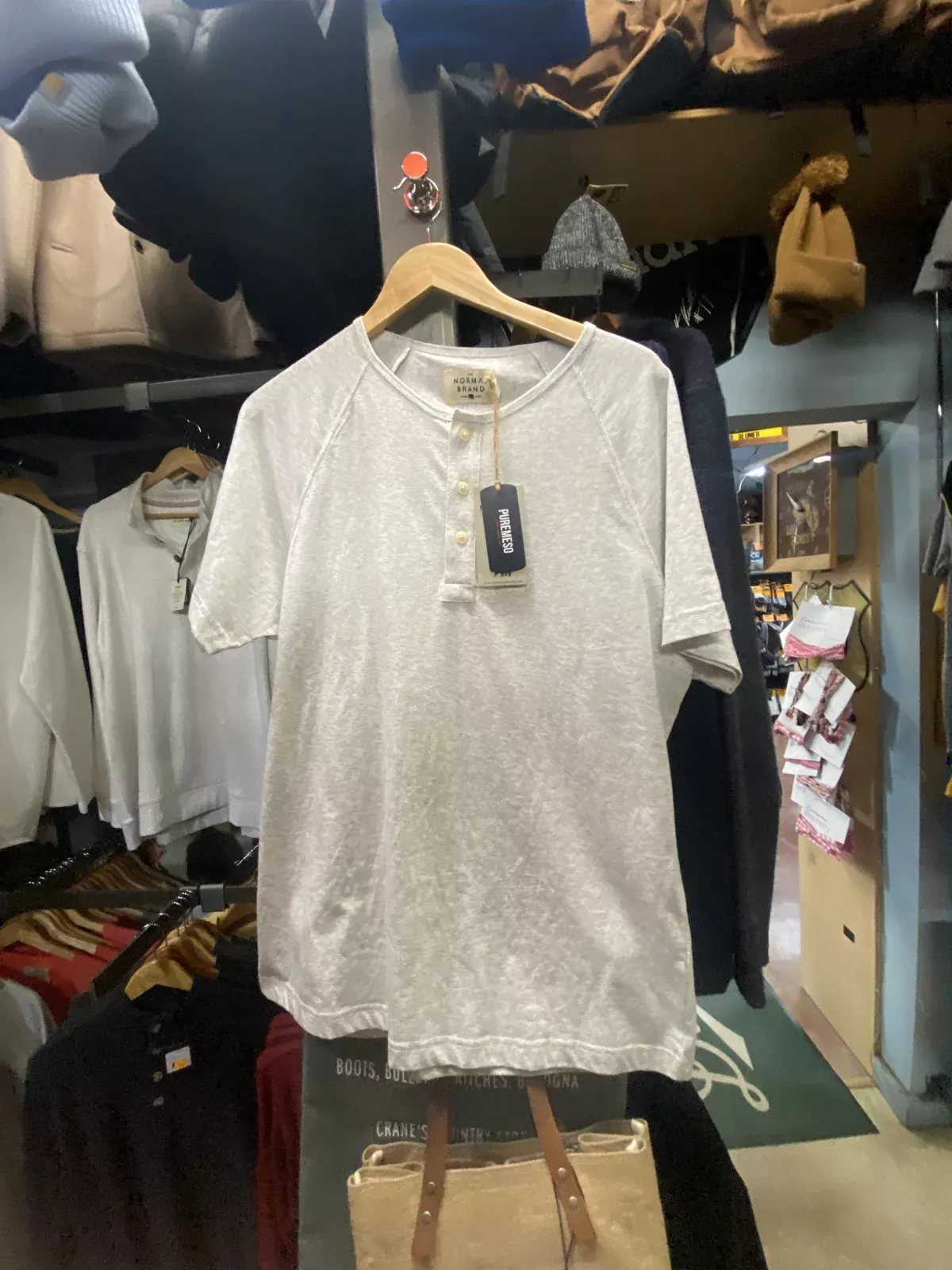 Normal Brand SS Puremeso Henley