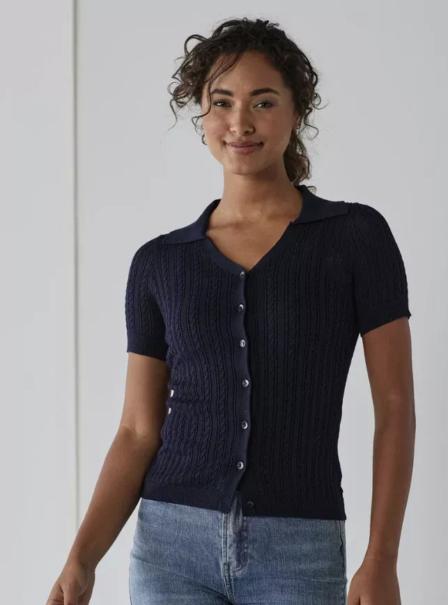 The Normal Brand Sutton Fine Gauge Top