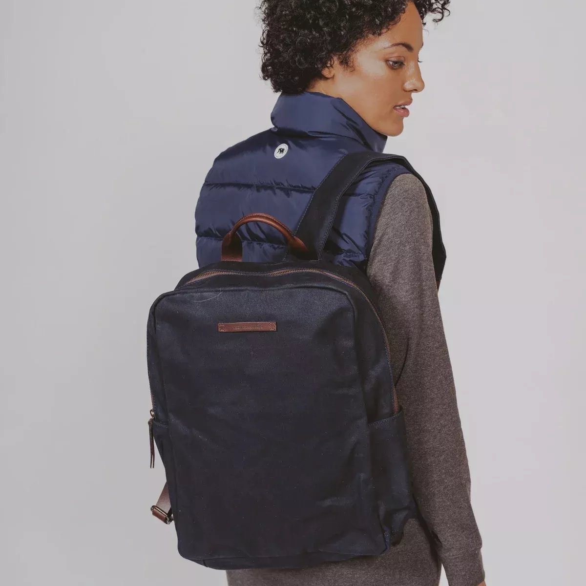 The Normal Brand Weekend Waxed Canvas Bag