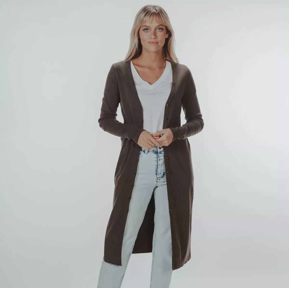 Normal Brand Women’s Two-Way Button Down Cardi – PRICE DROP