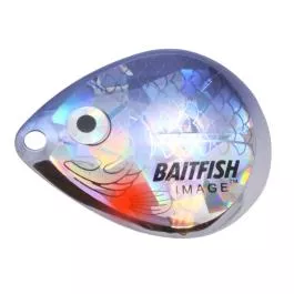 Northland Baitfish-Image Colorado Blades - #4 - Silver Shiner