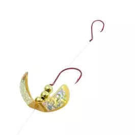 Northland Tackle Butterfly Blade Harness - #2 - Gold Shiner