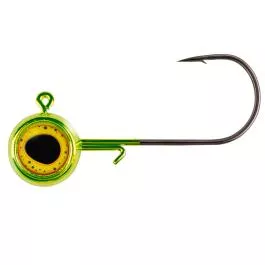Northland Tackle Deep-Vee Jig - 1/8 oz. - Metallic Chartreuse - 3 Pack