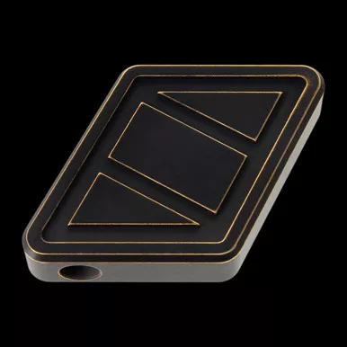 Notorious EDC NFG Worry Stone Brass