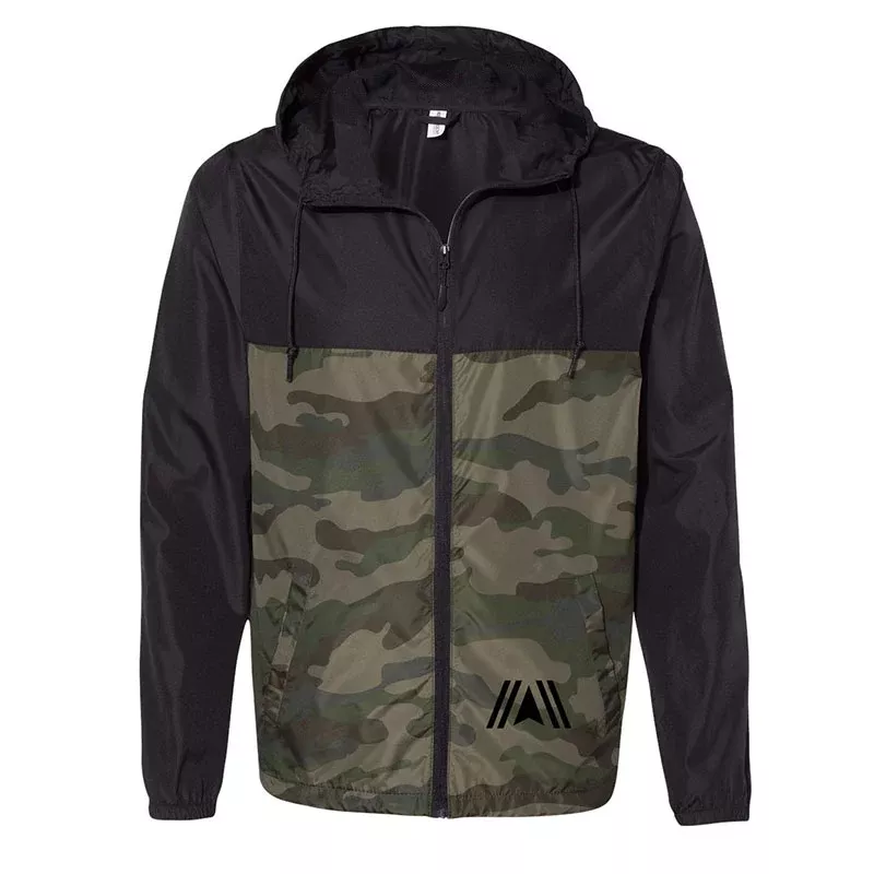 The Notus – Camo Windbreaker