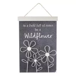 Oak Street LED Hanging Wall Art - Wildflowers
