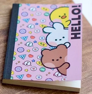 Oasis Line Friends “MININI” Hello Notebook