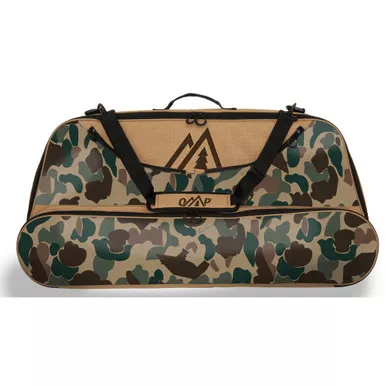 October Mountain Retro Bow Case Tan/fred Bear Camo 36 In.