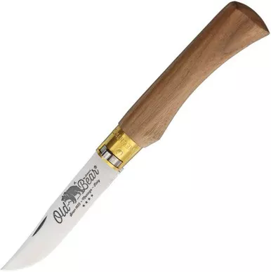 Old Bear Extra Large Walnut Folding Knife