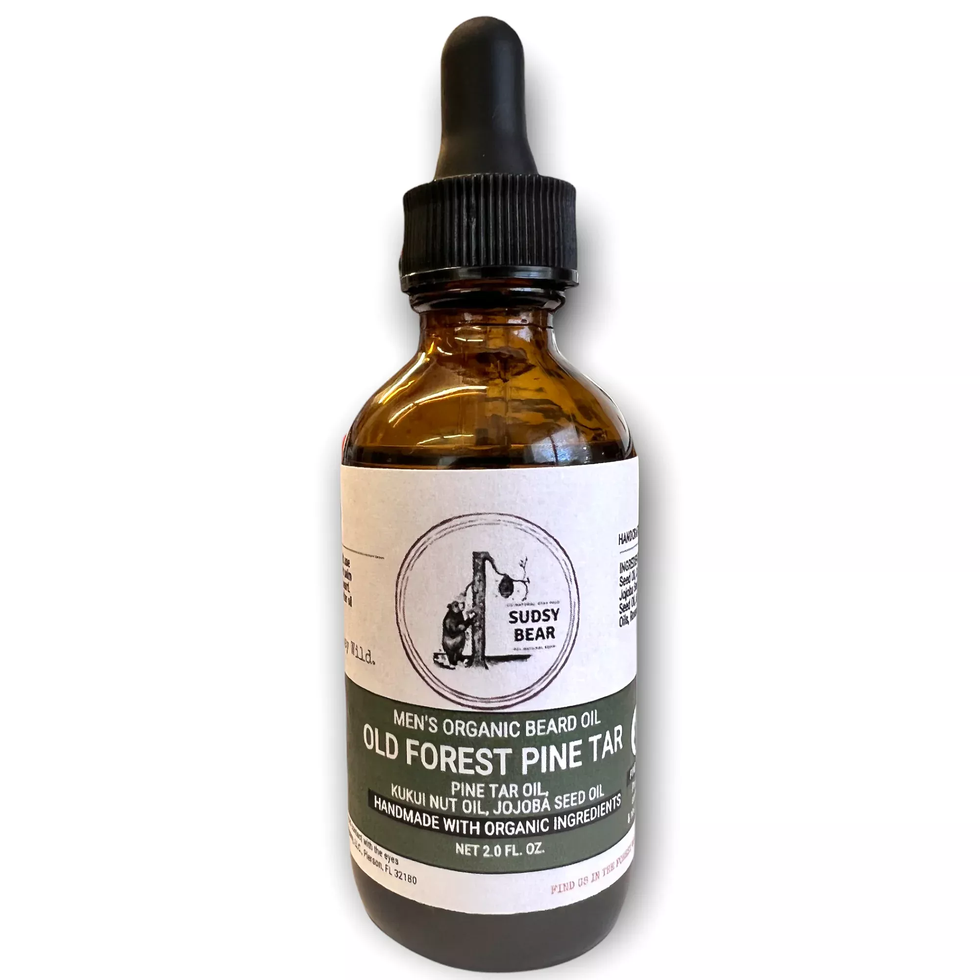 Old Forest Pine Tar Organic Beard Oil