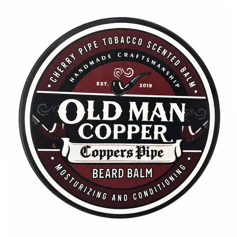 Old Man Copper “Copper’s Pipe” Cherry Pipe Tobacco Beard Balm 4 oz