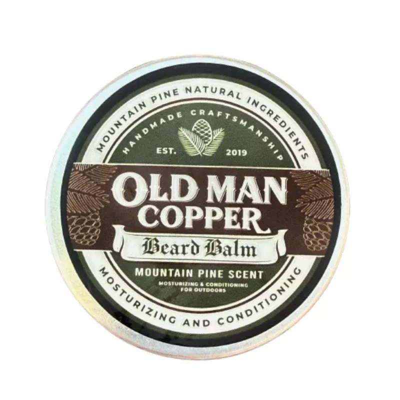 Old Man Copper "Mountain Pine" Pine Beard Balm 4 oz