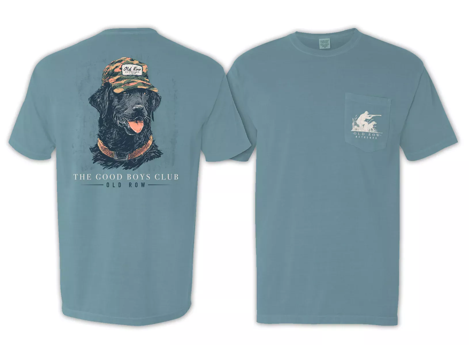 Old Row The Duck Dog Pocket Tee #WROW-1628