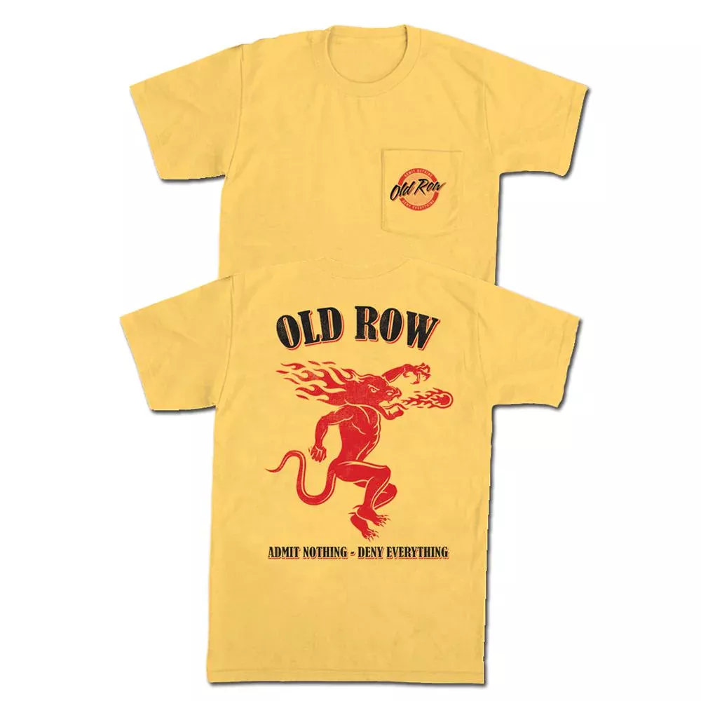 Old Row Spicy Shot Pocket Tee #WROW-091