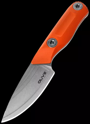 Olive Venari Compact Fixed Blade