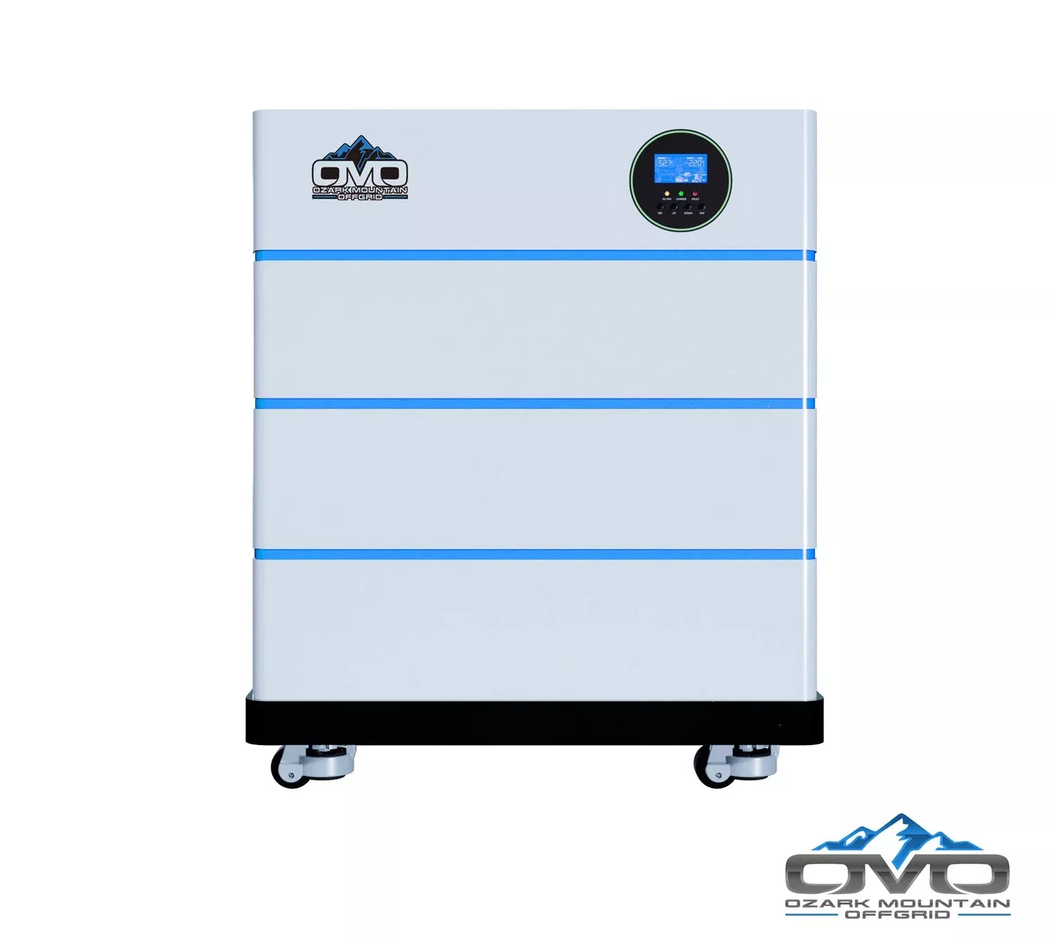 OMO All-In-One Customizable Stacking Inverter/Battery System 5500W Inverter + 15.36KW Lithium Battery