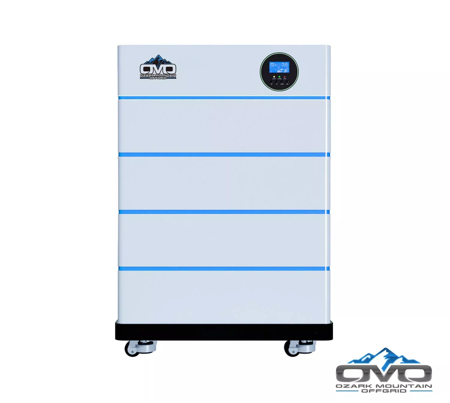 OMO All-In-One Customizable Stacking Inverter/Battery System 5500W Inverter + 20.48KW Lithium Battery