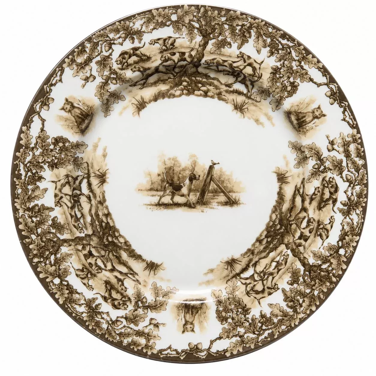 On Point 10.5" Rimmed Dinner Plate