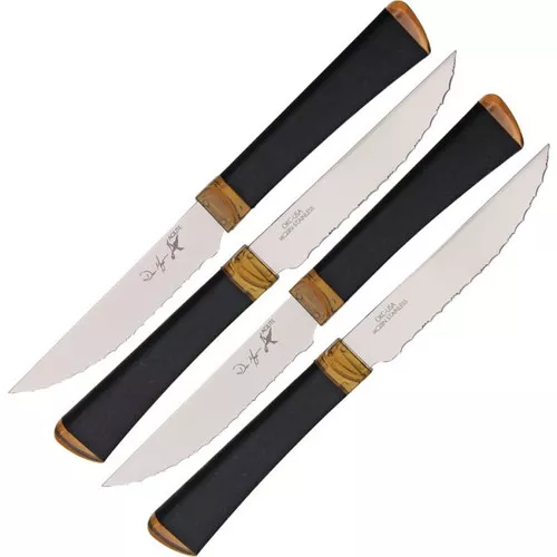 Ontario Agilite Four Piece Steak Knife Set