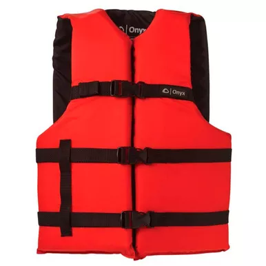 Onyx General Purpose Vest Red Black Oversize