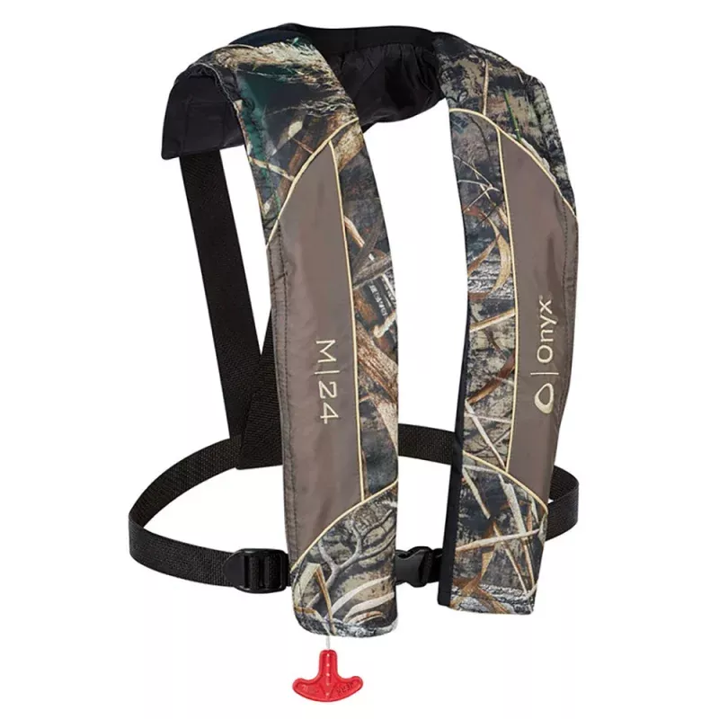 Onyx M-24 Manual Inflatable Life Jacket – Realtree Max-5 Camo