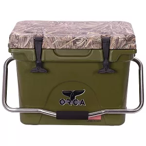 ORCA 26 Qt. Cooler Green/Realtree Max 5 Camo Lid