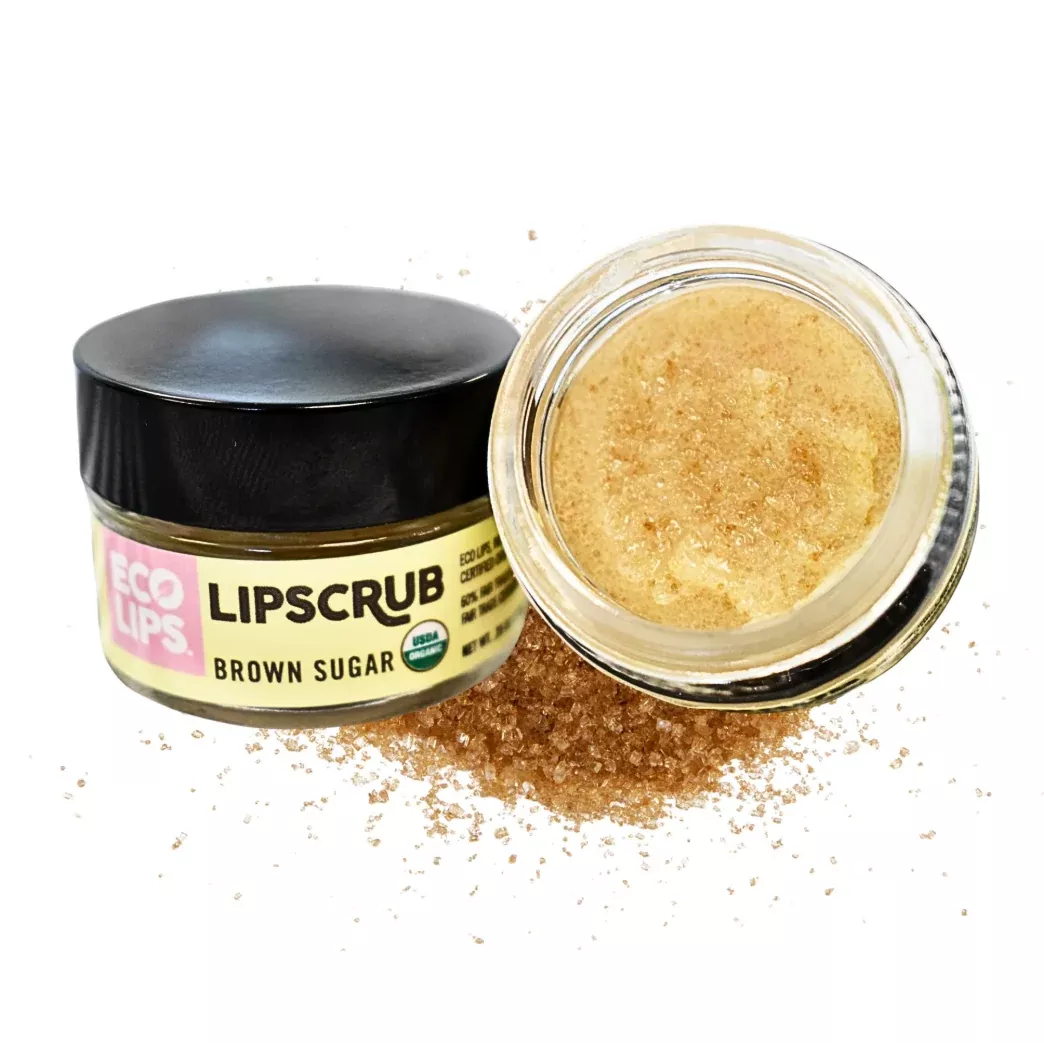 Organic Sugar Lip Scrub – Fair Trade Exfoliating Lip Treatment