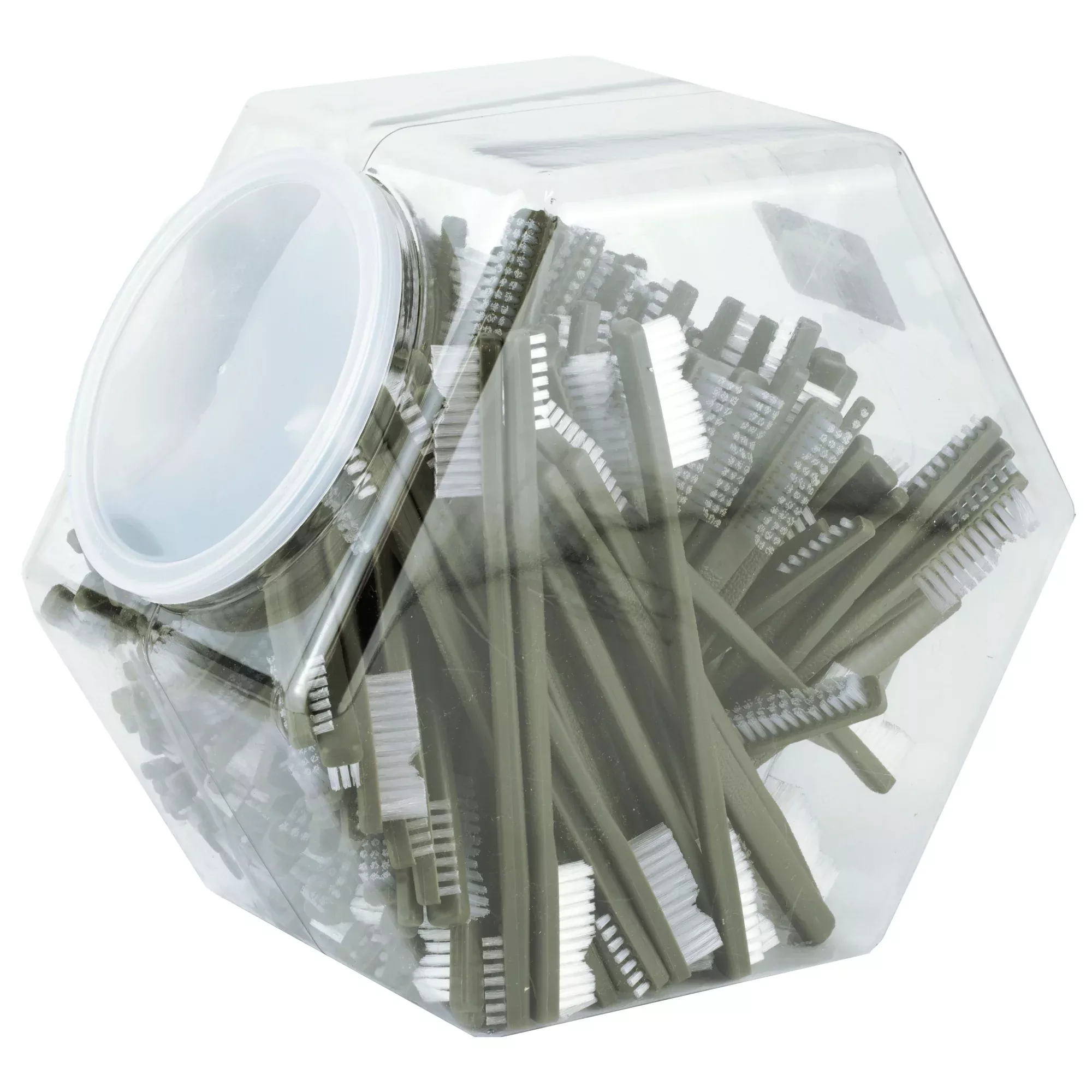 Otis Technology All-Purpose Nylon Brushes Point-of-Purchase Canister Display, 150-Pack, White AD-1080-316