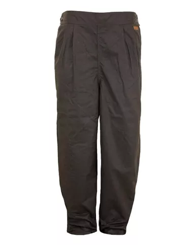 OUTBACK TRADING Unisex Oilskin Brown Overpants (2096-BRN)