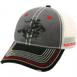 Outdoor Cap Winchester Logo Mesh Hat - Charcoal/White/Black
