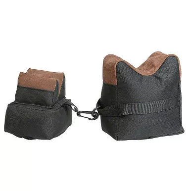 Outdoor Connection Bench Bag 2 Pc Set Fab/Lthr Fill Blk 2 Piece BRB2F-28213